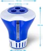 Dosierschwimmer mit Thermometer Chlor Dosierer Tabletten Produktbild-Vorschau 2