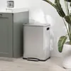 HOMCOM Mülleimer 40L Treteimer mit 2 Inneneimern Deckel und Produktbild-Vorschau 2