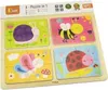 VIGA Holzpuzzle Insekten 4in1 Produktbild-Vorschau 6
