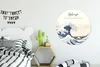 MuchoWow® Runde Wandtattoo - Wandsticker Tapete Aufkleber Produktbild-Vorschau 3
