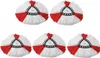 Five mop heads are arranged in two rows on a white background. Produktbild-Vorschau
