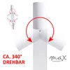 Deckenleuchte schwenkbar weiß Deckenstrahler Wandleuchte 2x Produktbild-Vorschau 6