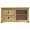vidaXL Szafka pod TV Corona 100x40x52 cm lite drewno Podgląd zdjęcia produktu 4