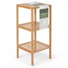 hausleben, scaffale in bambù a 3 ripiani, 77x30x33 cm, Anteprima dell’immagine prodotto 1