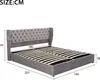 okwish Čalouněná postel 180 x 200 cm, hydraulická postel s Náhled obrázku produktu 7