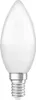 A single LED light bulb with a candle-shaped head and a screw base, shown against a white background. Produktbild-Vorschau