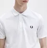 Polo Fred Perry M6000, polo da uomo bianca Anteprima dell’immagine prodotto 4