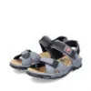 Rieker Damen Trekkingsandalen blaugrau, Damen:40 EU Produktbild-Vorschau 20