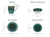 Diagrams showing the dimensions of different tableware items. Náhľad obrázku produktu