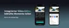 Marketing image showing two smartphones displaying a video editing app interface. Produktbild-Vorschau