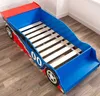Letto a forma di auto da corsa con una panca, struttura Anteprima dell’immagine prodotto 3