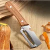 INF Sada 2 škrabek z nerezové oceli s dřevěnou rukojetí – Náhled obrázku produktu 5