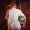 Piłka koszykowa Meteor Layup 4 czerwony/zielony, piłka Podgląd zdjęcia produktu 5
