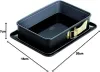 Teglia rettangolare Dr Oetker con base smaltata 28x18x7cm Anteprima dell’immagine prodotto 8