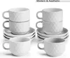MIAMIO - 6 x 75 ml Espresso Tassen / Espressotassen Set mit Produktbild-Vorschau 3