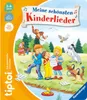 Children and animals in a meadow setting with a river, likely illustrating a children's songbook. Náhľad obrázku produktu