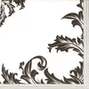RP 20 Servietten Luxury black/silver - Ornamente edel Produktbild-Vorschau 1