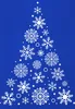 Schneeflocken Weihnachtsbaum - Weihnachten Produktbild-Vorschau 3