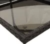 vidaXL 13-tlg. Garten-Essgruppe mit Kissen Schwarz Poly Produktbild-Vorschau 7