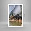 Poster - Poster ohne Rahmen - Alt Lokomotive Berge - Produktbild-Vorschau 4