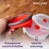 mixcover skladacia dóza na potraviny s vekom zo silikónu Náhľad obrázku produktu 3