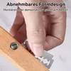 Brot Lahm mit Holzgriff,Gebogenes Brot-Lahm Set,5 Produktbild-Vorschau 5