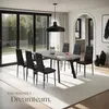 tectake® Set Esszimmerstuhl Julien gepolstert mit Produktbild-Vorschau 7