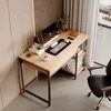 Industrieller Loft-Schreibtisch mit Schublade und 2 Ablagen Produktbild-Vorschau 4