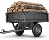 VEVOR Schwerlast-ATV-Anhänger Stahl-Kippwagen, 340 kg 0,43 Produktbild-Vorschau 2