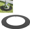 LZQ Runde Rasenkante aus Metall, Schwarz – Baumring Ø 30 cm Produktbild-Vorschau 1