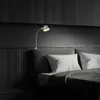 Bettleuchte Leselampe Wandlampe flexibel 1xE27 10W silber Produktbild-Vorschau 5