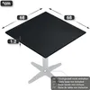 COMPACT | Gastro HPL Tischplatte | B:T 70 x 70 cm | Schwarz Produktbild-Vorschau 3