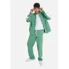 Jogginganzug Set Stripe mit Streifen Jacke Hose S Mintgrün Produktbild-Vorschau 2