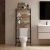 Mobiletto da bagno sopra il WC, lavatrice, con ripiani, Anteprima dell’immagine prodotto 5
