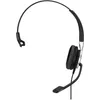 A black and gray headset with a microphone is shown against a white background. Produktbild-Vorschau