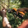 PowerLever Plus Amboss-Gartenschere P741 (schwarz/orange) Produktbild-Vorschau 2