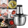 A collage of images showing a food processor in use and its final product. Produktbild-Vorschau