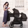 BabyGo Geschwisterwagen DUO, grau/schwarzer Griff Produktbild-Vorschau 10