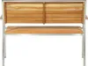 home24 Gartenbank - Teak Massiv / Edelstahl Produktbild-Vorschau 9