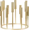 BELIANI Świecznik 12 ramienny złoty metal minimalistyczny Podgląd zdjęcia produktu 1
