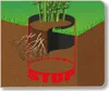 Nature Wurzelbarriere Bogen 0,7 x 3 m HDPE schwarz 6030226 Produktbild-Vorschau 3
