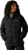 A woman wearing a black puffer jacket. Voir les images du produit