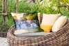 MuchoWow® Outdoor Kissen - Wasserfall - Pflanzen - Sonne - Produktbild-Vorschau 3
