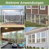 Transparente Plane mit Ösen 3x3m wasserdicht und Produktbild-Vorschau 6