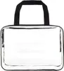 2 große transparente Make-up-Kosmetiktaschen, transparente Produktbild-Vorschau 5