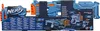 The image shows the packaging of a Nerf Elite 2.0 Stockpile Pack, displaying the blaster and accessories. Anteprima dell’immagine prodotto