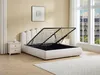 Bett mit Stauraum 180 x 200 cm – Strukturierter Stoff – Produktbild-Vorschau 7