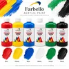 Farbello Acrylfarben Set 6x500 ml – hochpigmentierte Produktbild-Vorschau 3
