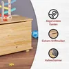 Inter Link Massivholztruhe Emel Kiefer natur lackiert Produktbild-Vorschau 15