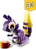 LEGO 31125 Creator 3-in-1 Wald-Fabelwesen: Hase - Eule - Produktbild-Vorschau 4